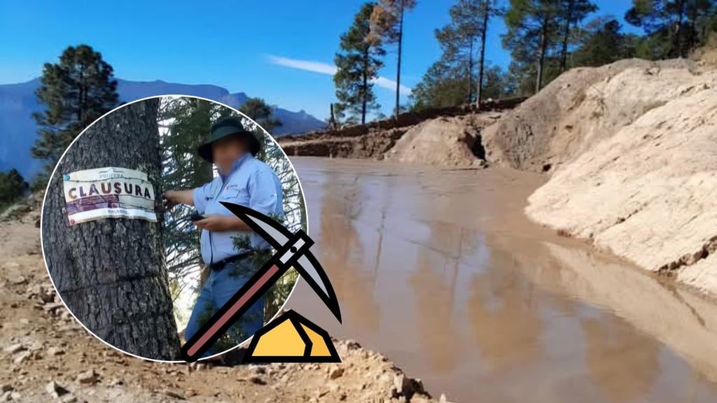 Por varias irregularidades, Profepa clausura proyecto minero en Durango