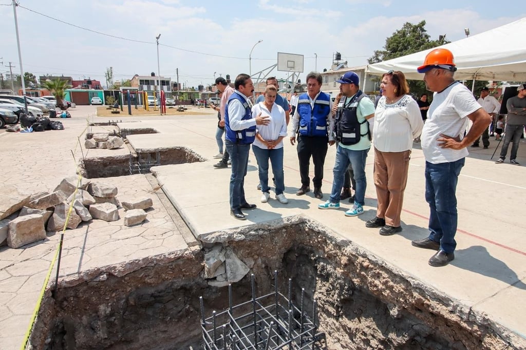Alcance. Más de 5 mil personas serán beneficiadas con este domo, ya que la plaza Chilam Balam es un lugar emblemático del Huizache II.