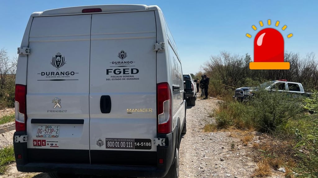 Encuentran a hombre sin vida y con huellas de violencia en camino de Gómez Palacio