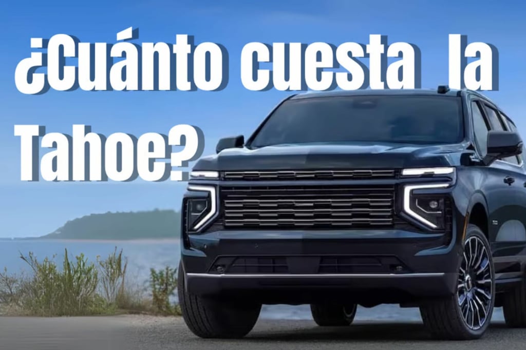 ¿Cuánto cuesta una Tahoe 2025, este SUV todo terreno equipado con alta tecnología?