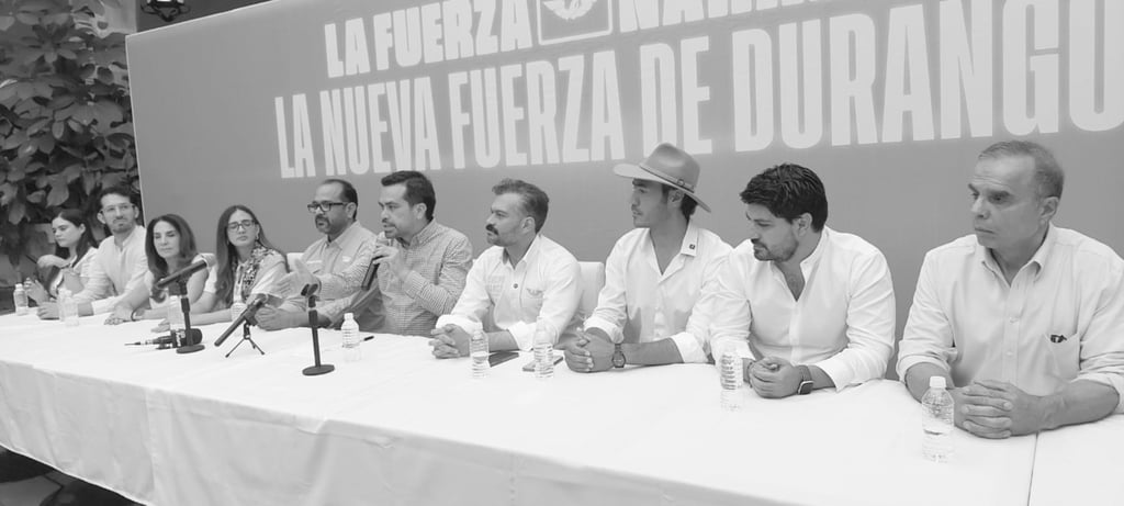 Máynez. El coordinador nacional de MC vino a festejar con sus candidatos en Durango.
