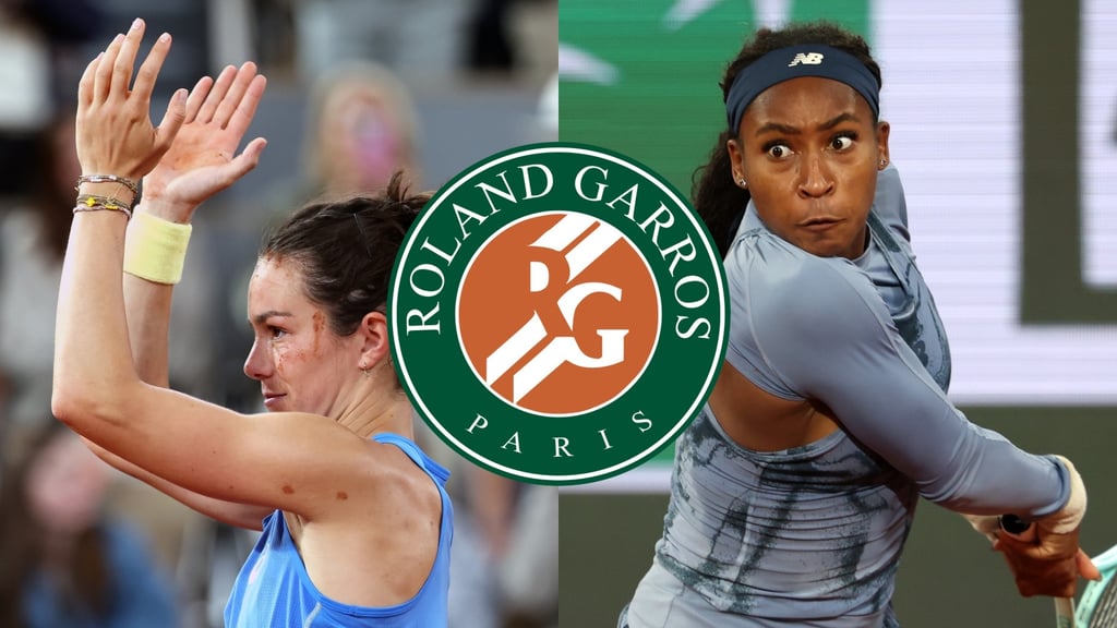 Roland Garros: Coco Gauff y Loïs Boisson avanzan a semifinales del Grand Slam