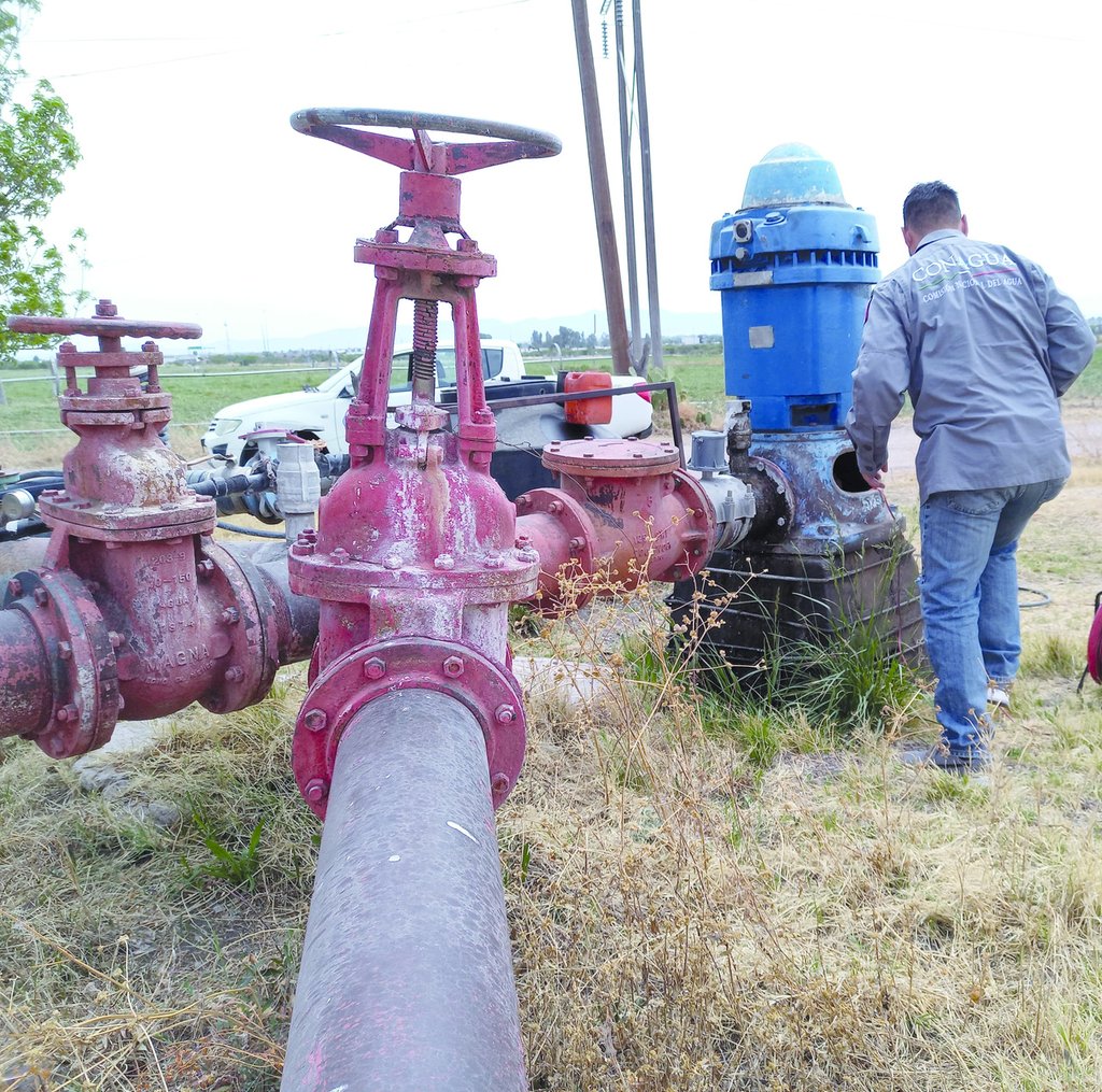 Objetivo. Las visitas a los pozos se intensificarán para evitar que alguien se esté robando el agua.