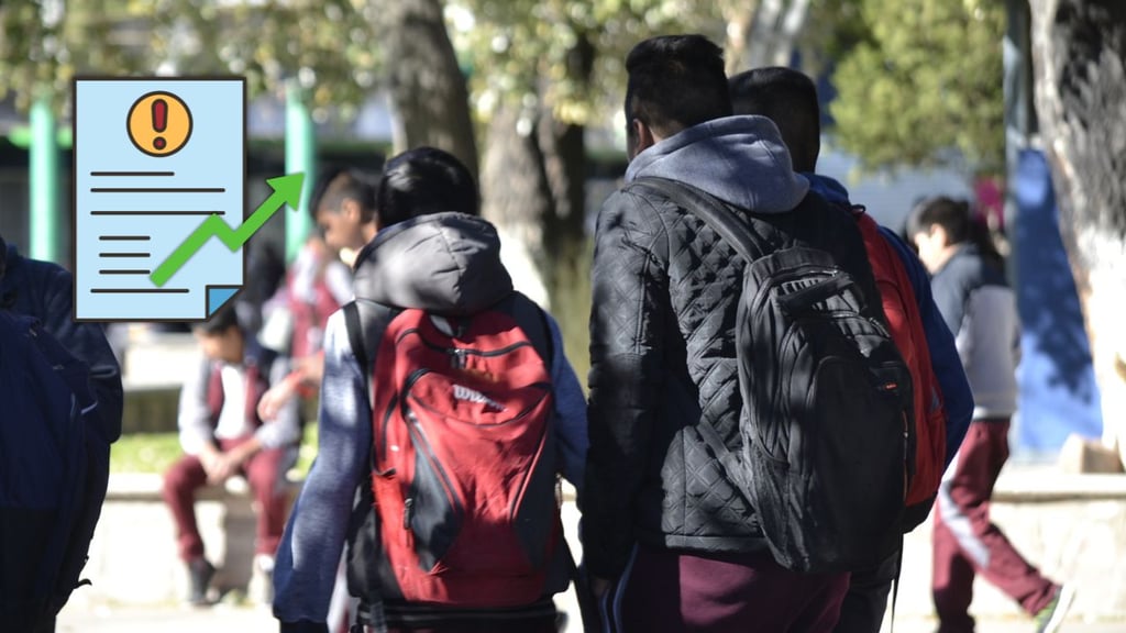 Aumentan 84% las quejas contra secundarias de Durango
