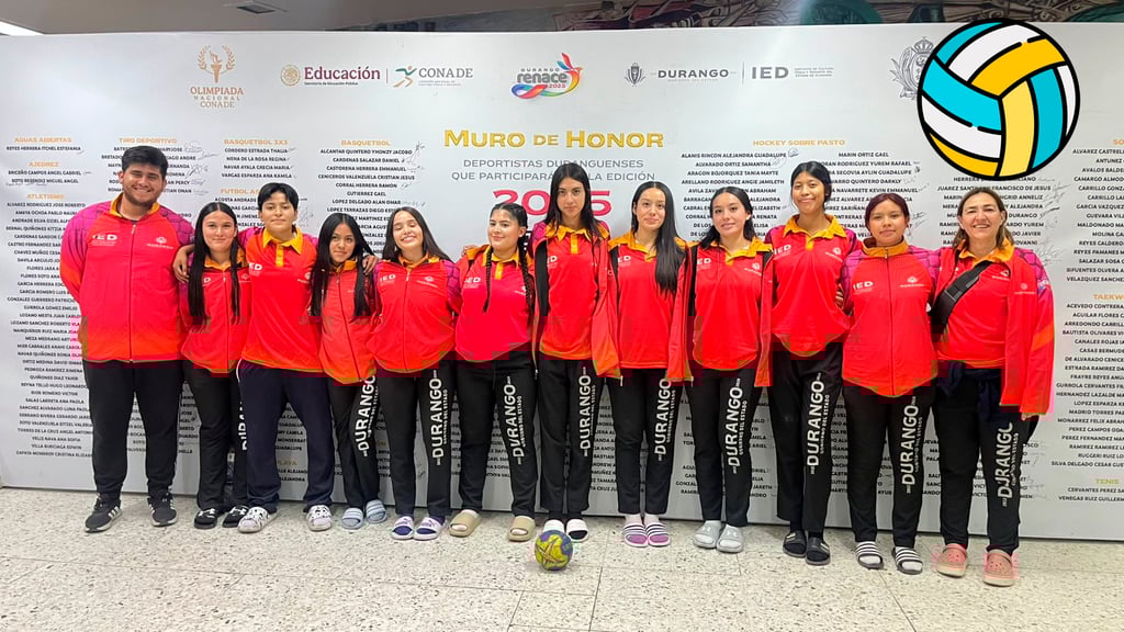 Durango busca destacar en la Olimpiada Nacional 2025 con su equipo femenil de handball