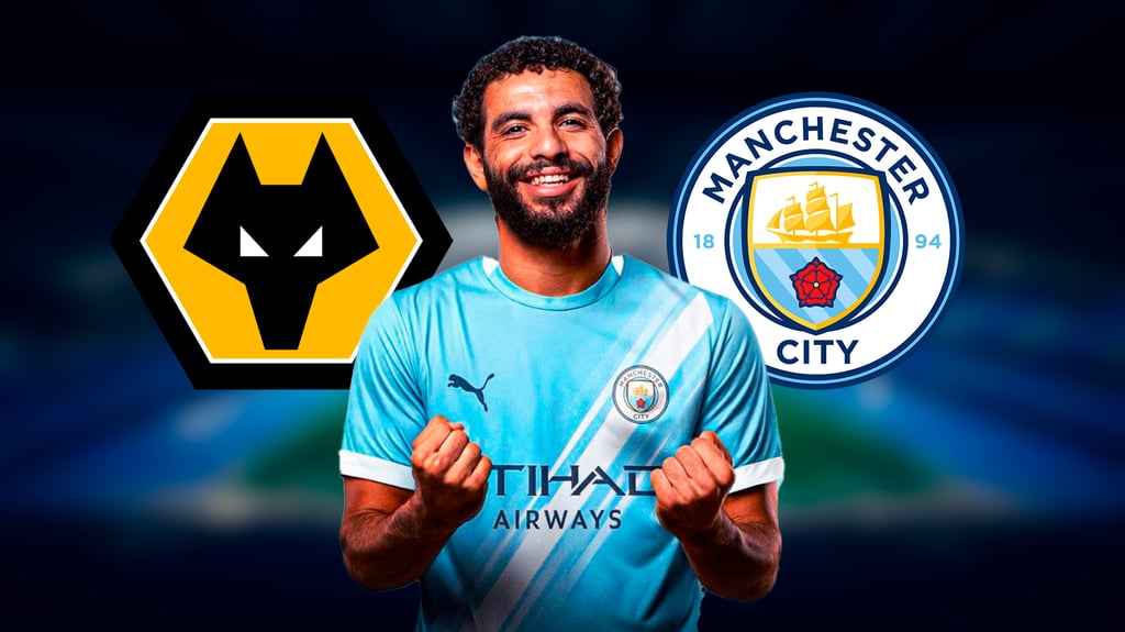 ¡OFICIAL! Manchester City confirma el fichaje de Rayan Aït-Nouri del Wolverhampton Wanderers