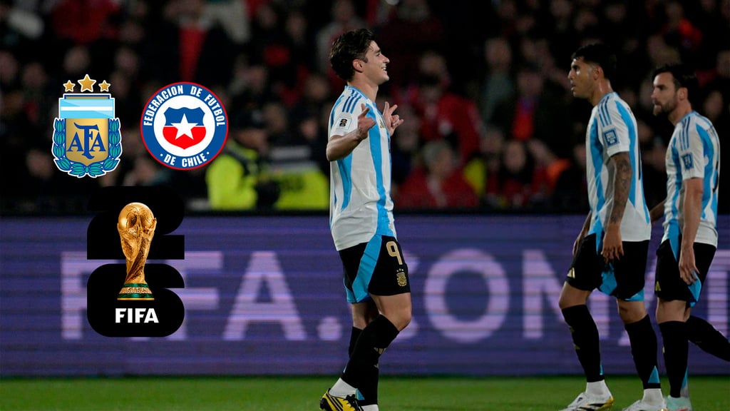 Eliminatorias Conmebol: Julián Álvarez lidera a Argentina a la victoria ante Chile