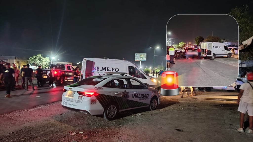 Pareja muere tras chocar su motocicleta con una camioneta; no han sido identificados