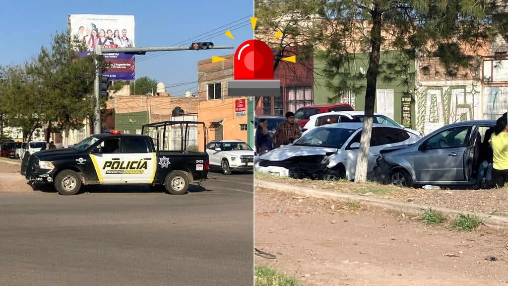 Choque frontal en la entrada a La Virgen dejó a una persona lesionada y caos vial
