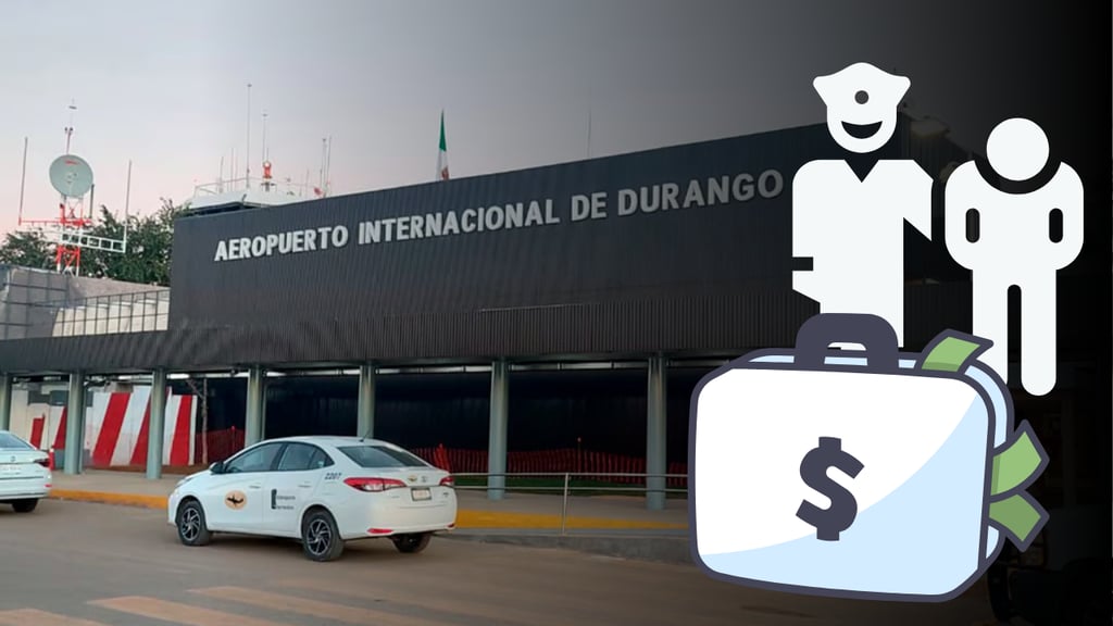 Hombre detenido con 4 MDP en maleta, en Aeropuerto de Durango, fue vinculado a proceso
