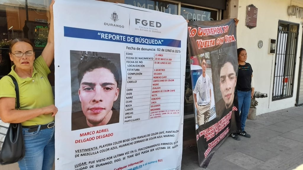 Desesperación. Toda su familia está haciendo lo posible por localizar a Adriel y piden ayuda de la ciudadanía que tenga cualquier información para localizarlo.