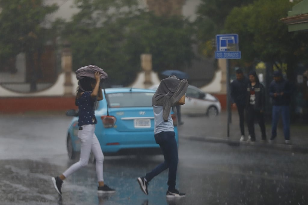 Pronóstico. Para la próxima semana podría estar lloviendo y cayendo precipitaciones importantes en la ciudad de Durango