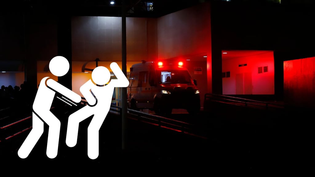 Hombre convivía con unos amigos cuando fue lesionado con arma blanca por un desconocido