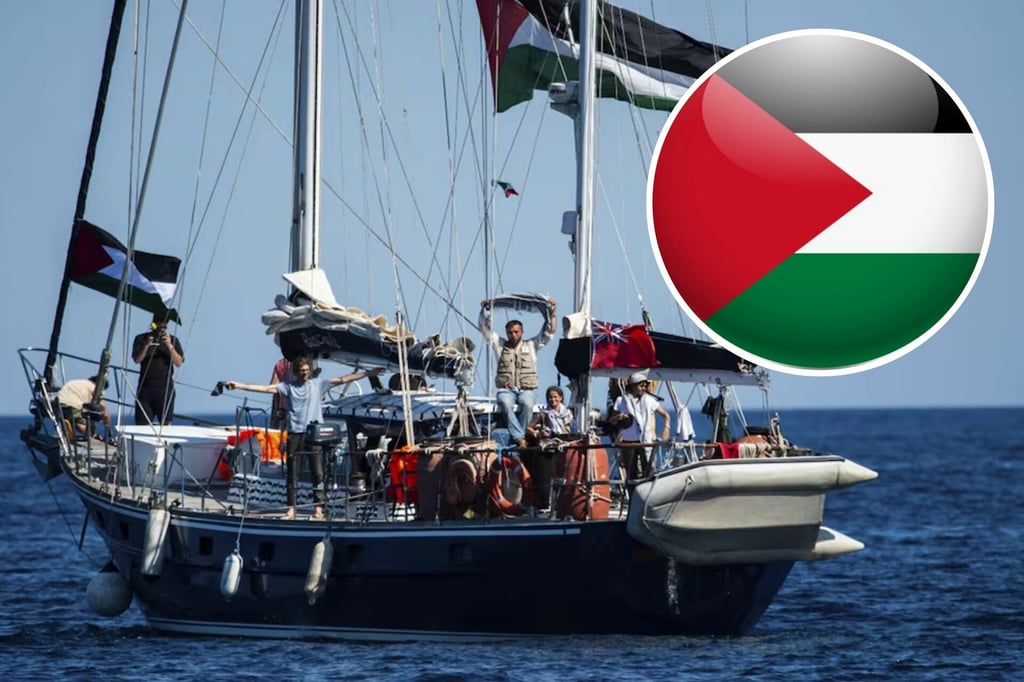 Barco con 12 activistas y ayuda humanitaria, incluyendo Greta Thunberg, se acerca a Gaza