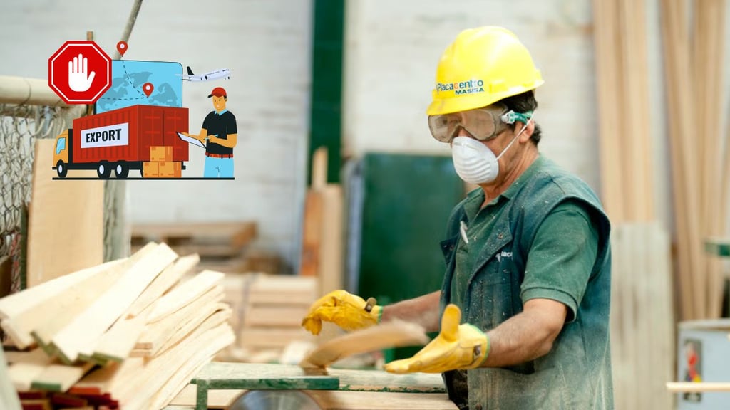 Detienen exportaciones de muebles de empresas locales a Estados Unidos