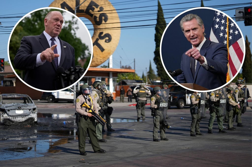Crisis Migrantes: 'Zar' de la frontera de Trump amaga con arrestar a gobernador de California