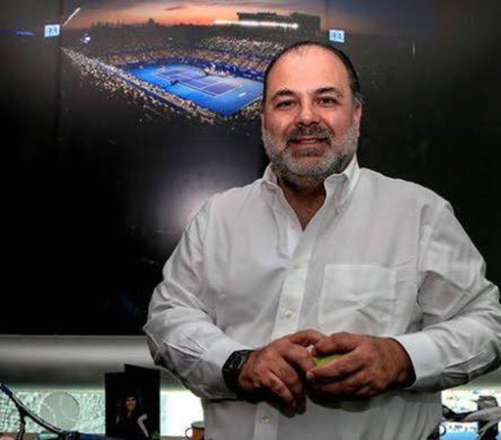 Complicado. Raúl Zurutuza, ex cabeza del Abierto Mexicano, señala lo difícil que es tener un tenista mexicano entre los primeros 100 del ranking mundial.