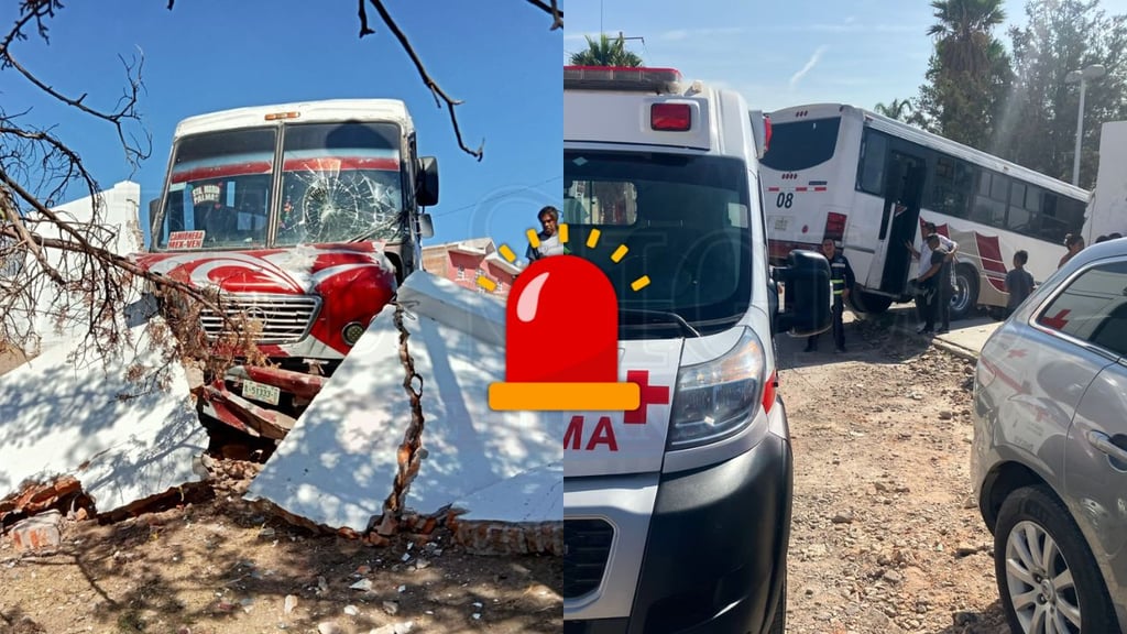 Camión de ruta se impacta contra unidad deportiva 'Chiquis' Cabada; hay varios lesionados