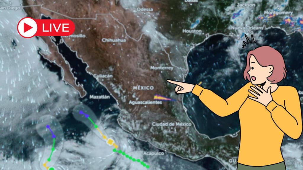 Huracán 'Bárbara' EN VIVO hoy 9 de junio: sigue la trayectoria en tiempo real desde el Pacífico