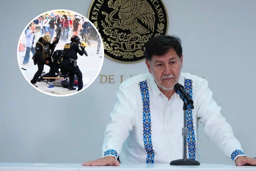 'California fue fundada por mexicanos'; Noroña condena redadas antimigrantes en LA