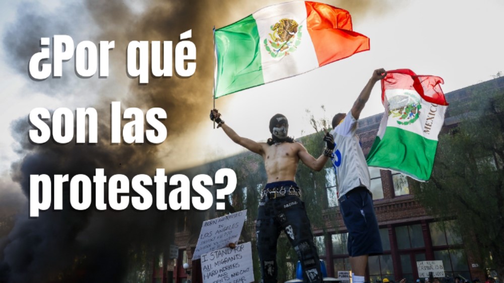 ¿A qué se deben las protestas mexicanas en Estados Unidos? Esto es lo que sabemos