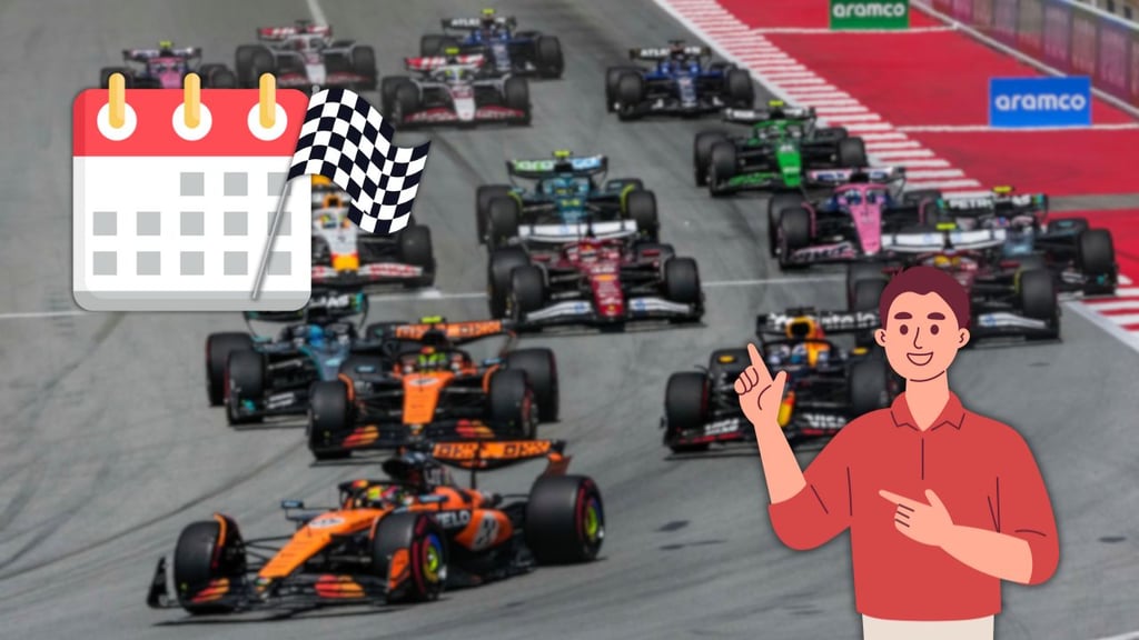 Fórmula 1 publica su calendario OFICIAL para 2026: esta será la fecha del GP de México