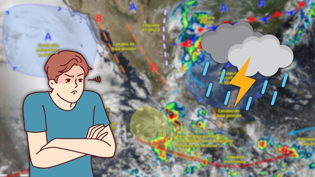 Frente frío… ¿en junio? Afectará a estos estados con lluvias, torbellinos y granizo