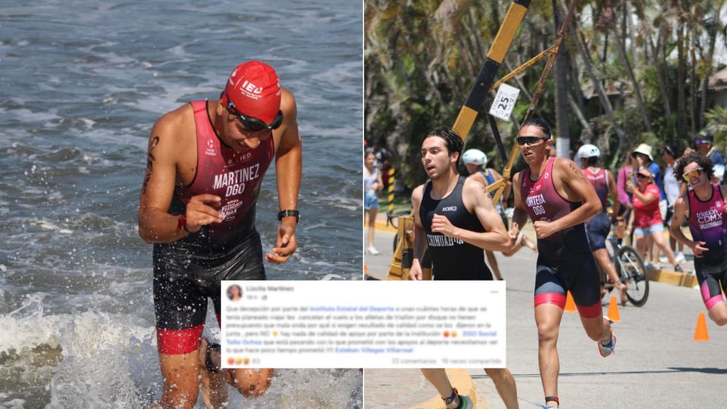 Tras denuncias en redes, IED asegura que triatletas llegarán en tiempo y forma a Olimpiada Nacional