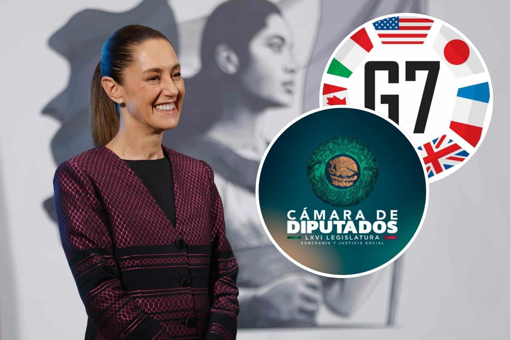 G7: Sheinbaum notifica al Congreso su ausencia por dos días para participar en la cumbre