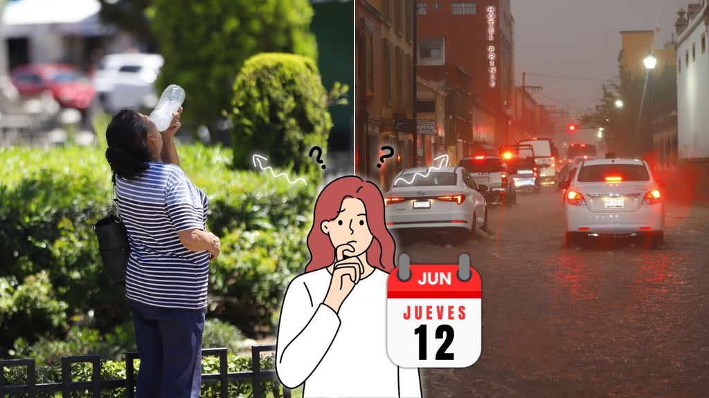 ¿Día caluroso con fuertes lluvias para Durango? Así será el clima HOY jueves 12 de junio