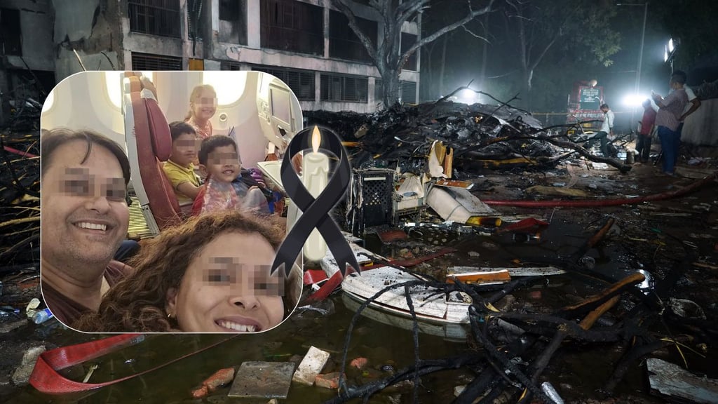 Sueño que terminó en tragedia: familia que se mudaba a Londres muere en 'avionazo' en India