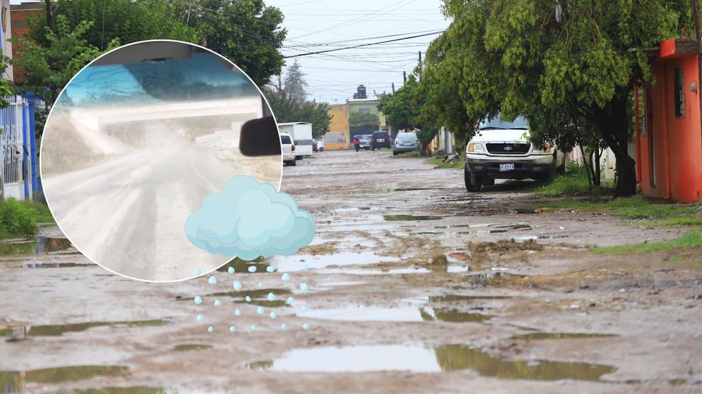 Lluvias continúan en zonas serranas de Durango; se mantienen altas temperaturas en el estado