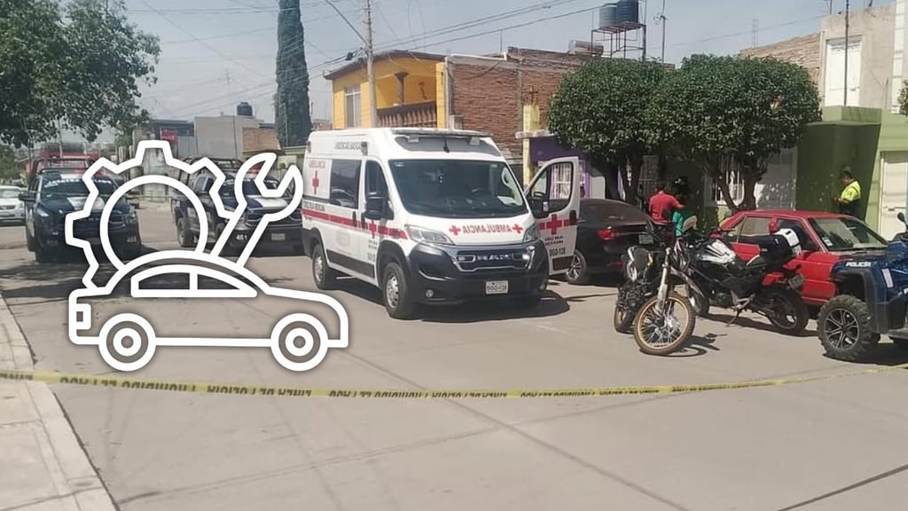 Adulto mayor muere al darle mantenimiento a su vehículo frente a su casa en Durango