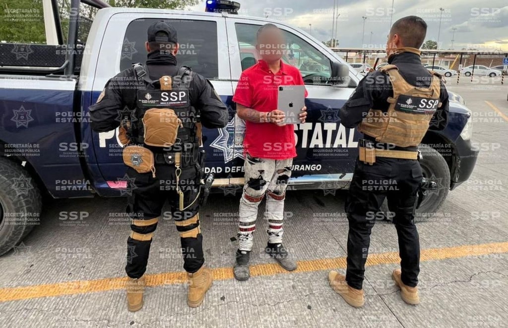 Acción. El operativo Dragón detuvo a un sujeto por robar un Ipad en la ciudad de Durango.