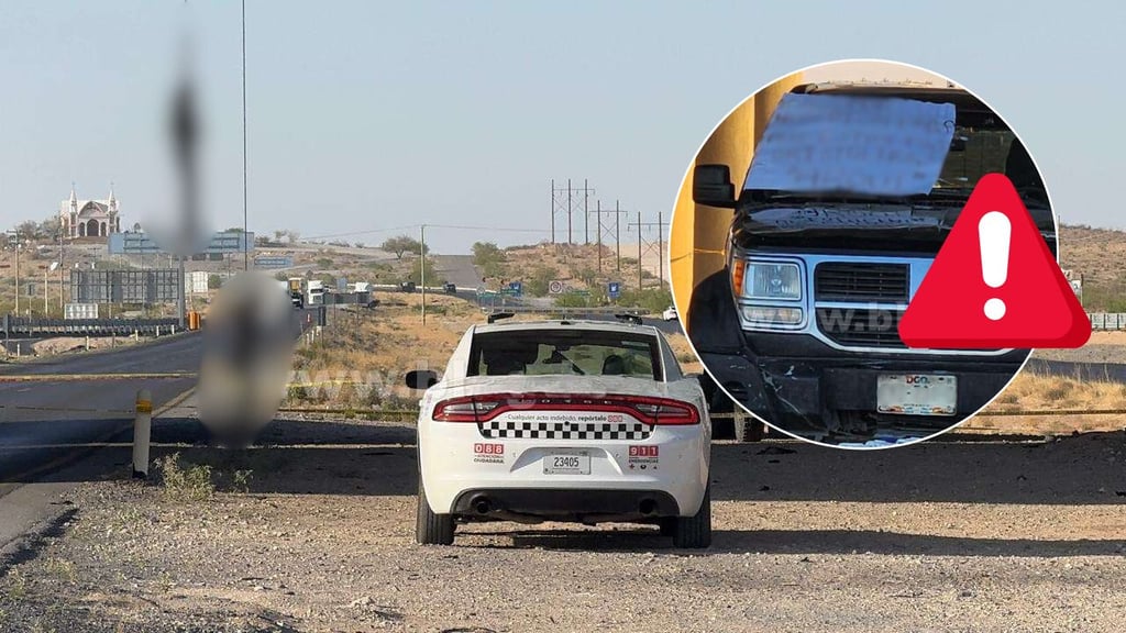 Encuentran cuerpos colgados y camioneta con placas de Durango en puente de Ciudad Juárez
