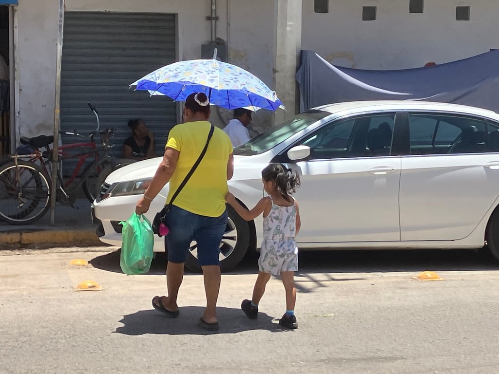 Proceso. Es necesario que las personas se mantengan hidratadas y no se expongan al sol. 