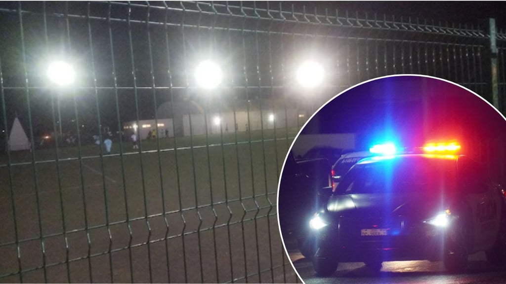 Reportan pelea y posible herido por arma en partido de futbol; se trató de una discusión