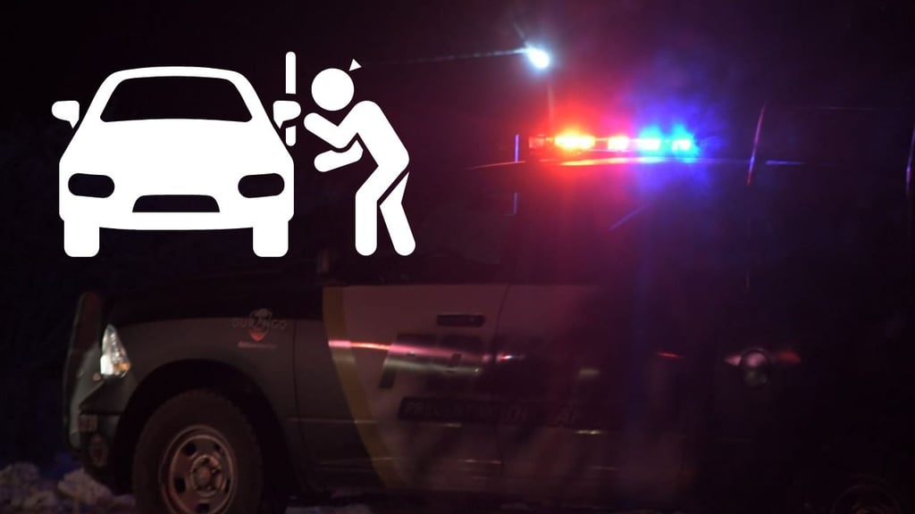 Roban autoestéreo de vehículo estacionado cerca de la Escuela Normal