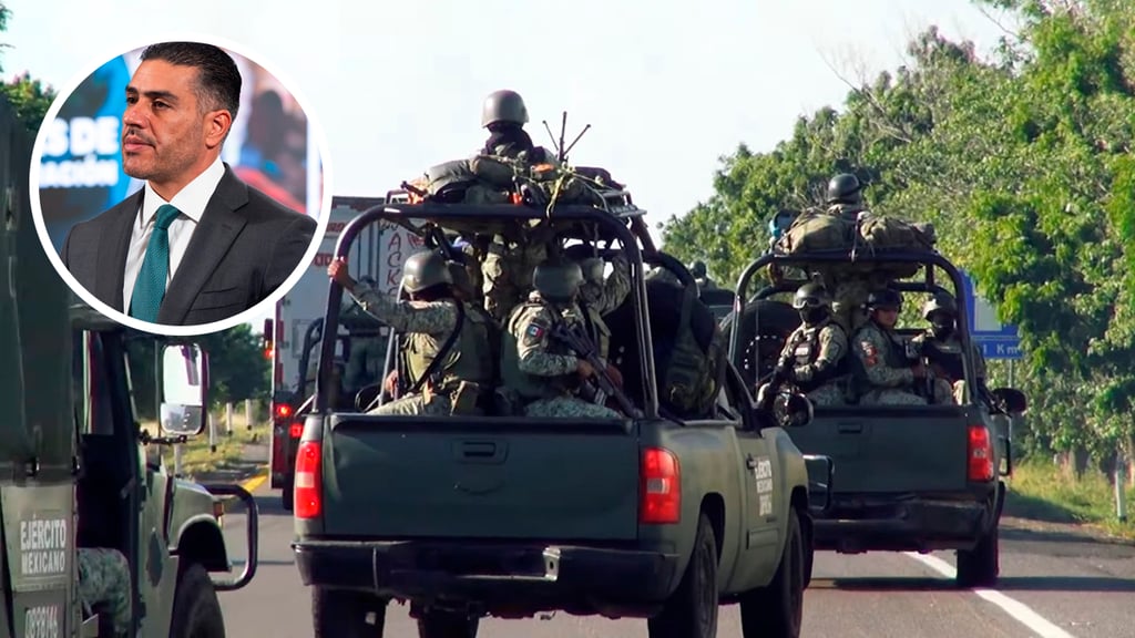 Violencia Sinaloa: más de mil efectivos del Ejército y elementos de la SSPC arribaron al estado