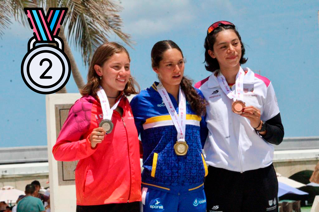 ¡Otra más! Durango conquista la medalla de Plata en duatlón de Olimpiada Nacional 2025