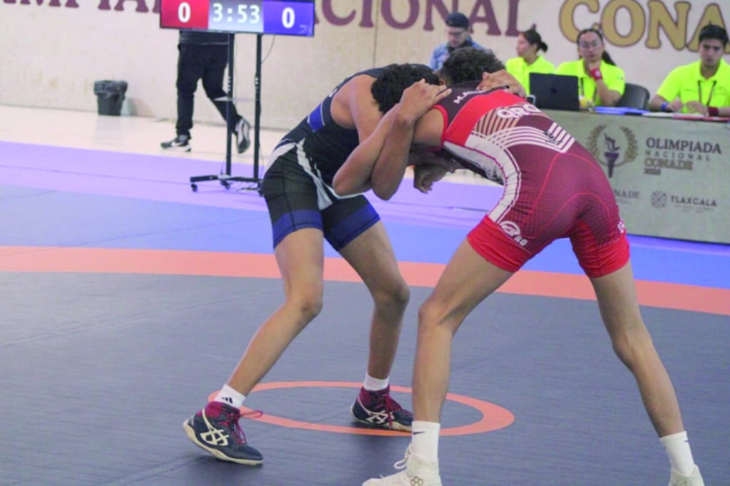 Regreso. La delegación duranguense de luchas asociadas regresará a casa con seis medallas de bronce.