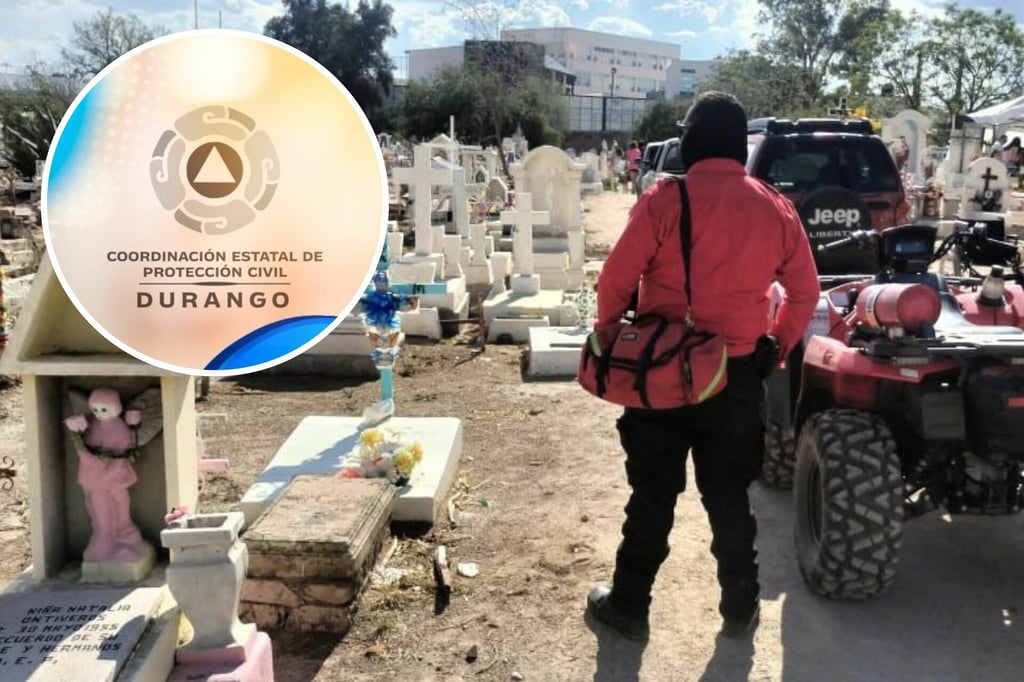Sin incidente alguno en panteones por el Día del Padre en Durango