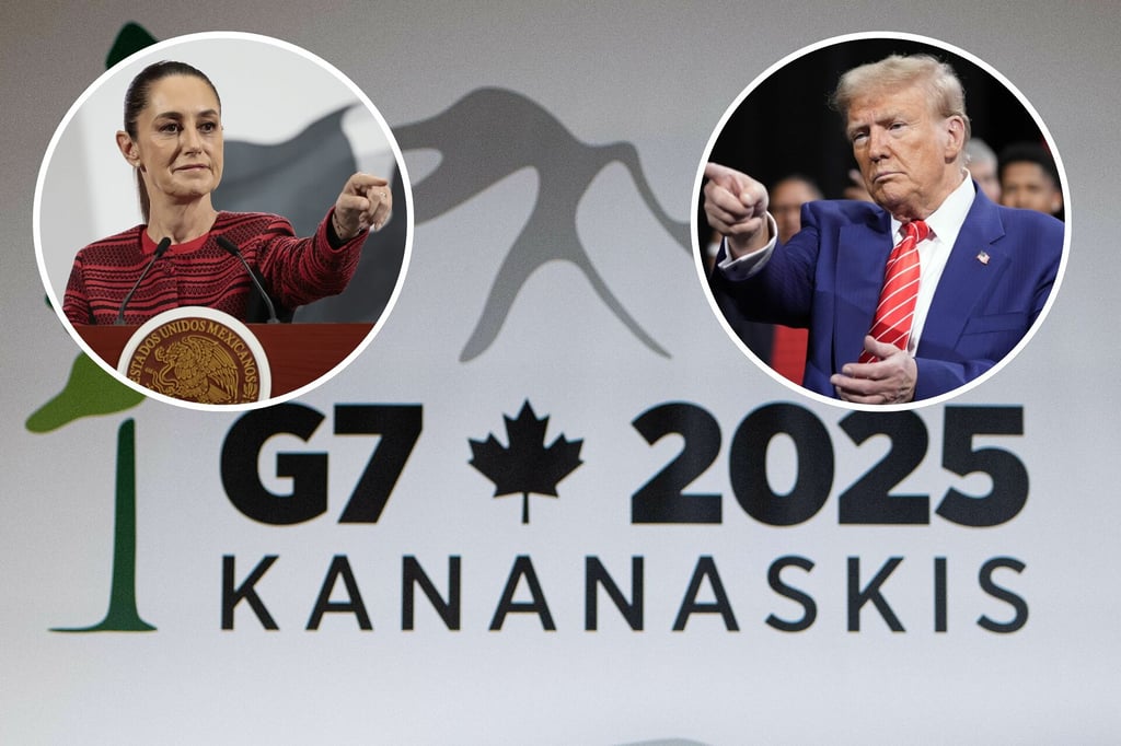 G7: Equipo de Sheinbaum confirma reunión de una hora con Trump