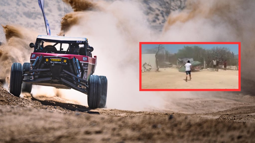Jovencito es atropellado en carrera de vehículos; piloto choca con campamento | VIDEO