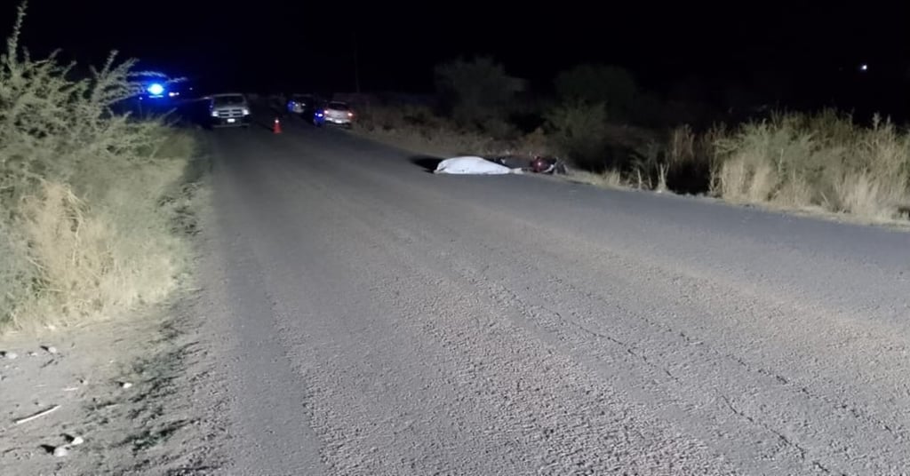 Un joven motociclista murió al caer en una carretera dentro del municipio de Nombre de Dios.