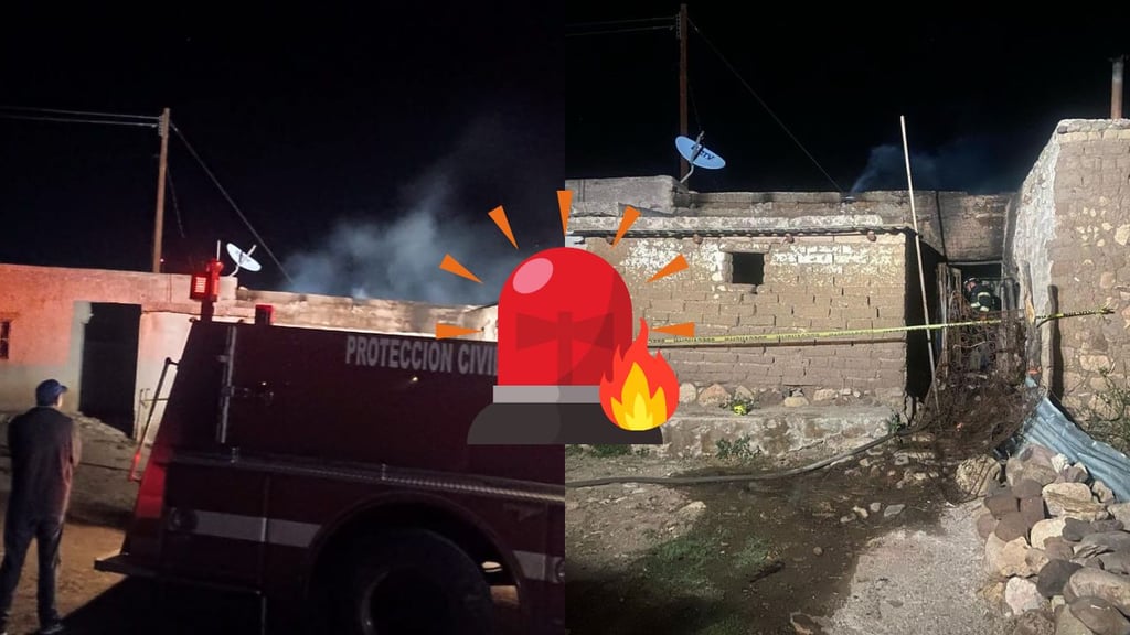 Adulto mayor muere calcinado al interior de su domicilio en Nuevo Ideal