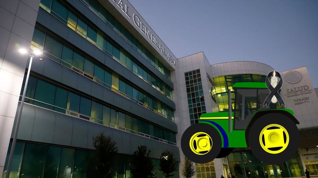 Muere agricultor que fue arrollado por su tractor; tenía varios días hospitalizado en el HG450