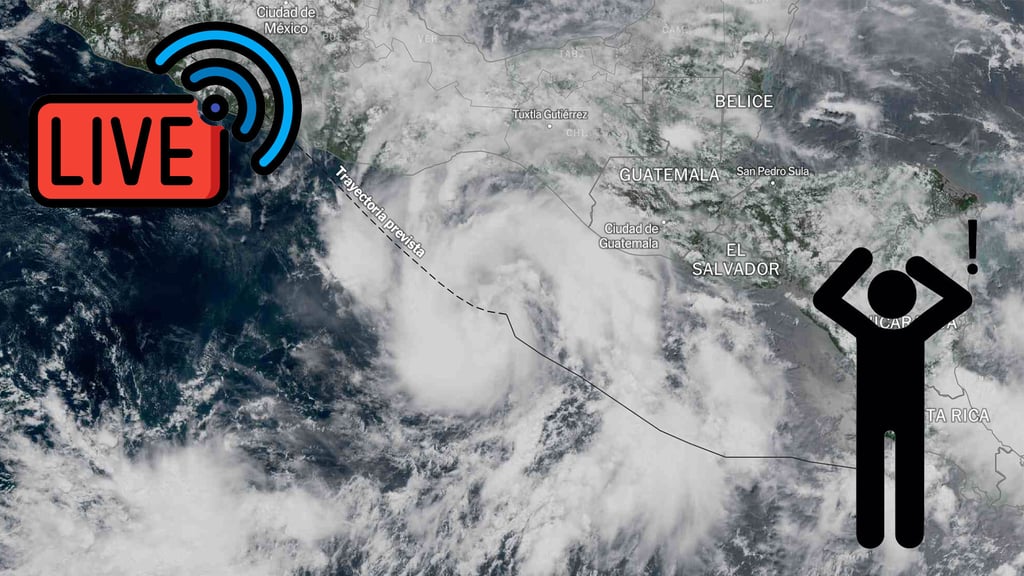 Tormenta Tropical ‘Erick’ EN VIVO hoy 17 de junio; podría llegar a huracán categoría 2