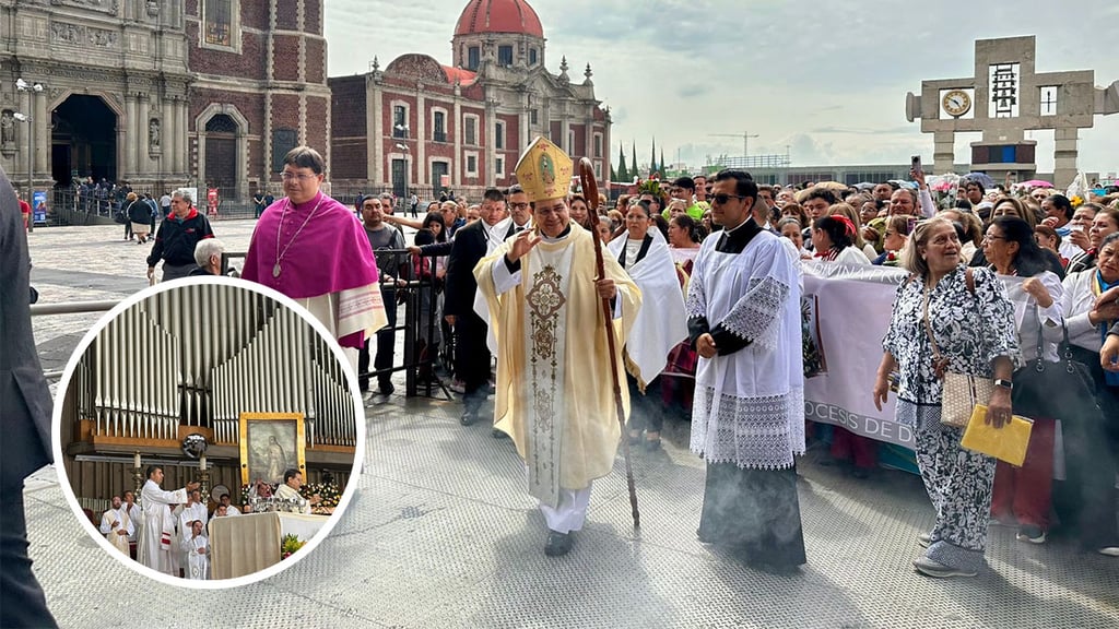 Duranguenses pidieron por la paz en la Basílica de Guadalupe