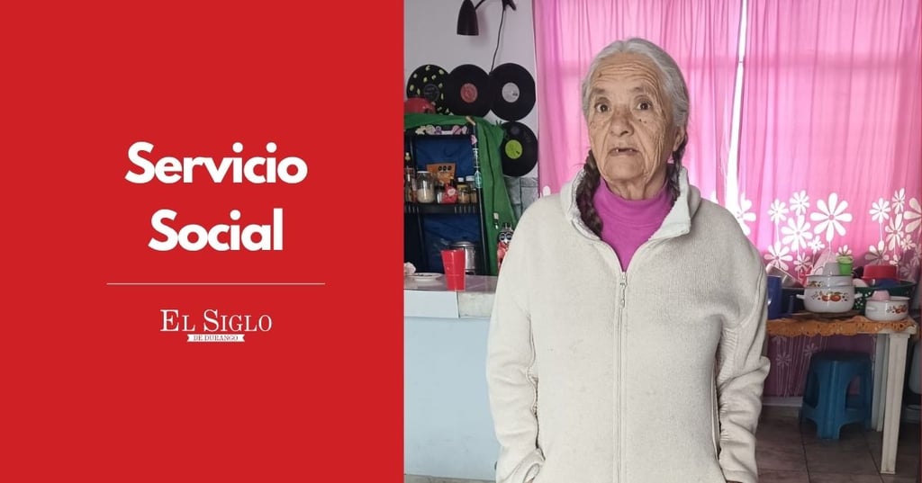 Buscan en Durango a mujer de la tercera edad que está extraviada; padece demencia senil